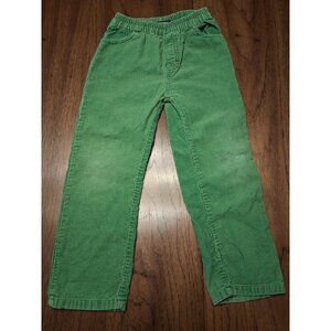 Vintage Sesame Street Toddler Green Corduroy Pull On Pants 4T Pockets